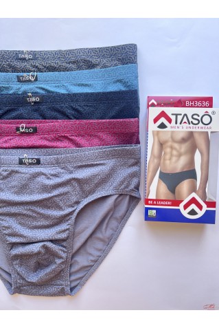 Труси сліпи чоловічі Taso 3636 з бамбука та бавовни 